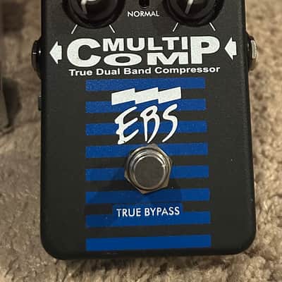 EBS MultiComp Bass Guitar Compressor Effect Pedal image 2