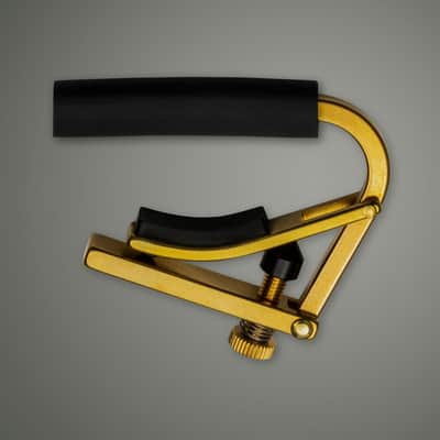 Shubb Capo Royale C1g – Gold Finish for Steel-String Guitar image 1