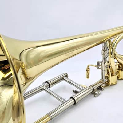 Rath R9 Custom Series Bb/F/Gb/D Bass Trombone in Clear Lacquer image 5