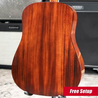 Martin DE Retro Plus Mahogany Acoustic/Electric Guitar with Gig Bag image 2