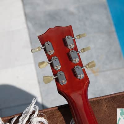 1990's Edwards (by Navigator) Limited Model '59 Les Paul Style - Single Cut with Rare Open Book  Headstock w USA Seymour Duncan Pickups - Made in Japan - Pro Set Up w Perfect Frets/Action/Intonation image 5
