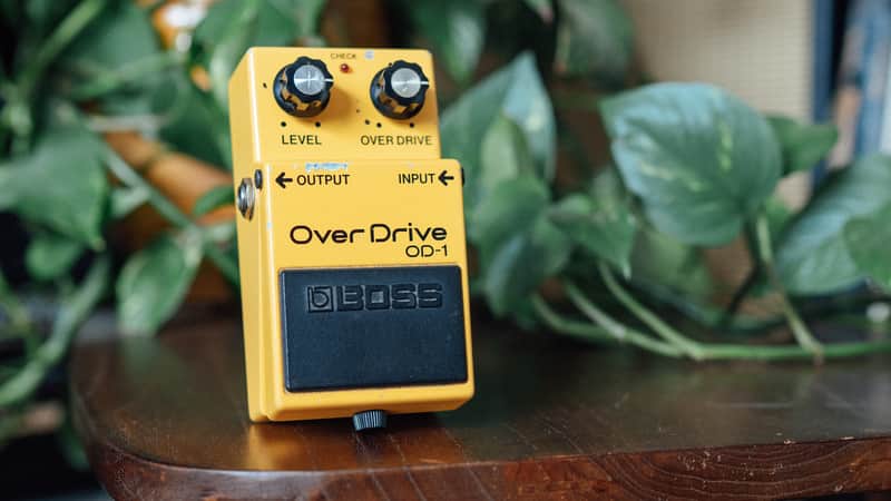 Boss OD-1 Over Drive (Black Label)