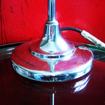Vintage RARE Turner TC-5 crystal microphone Hi Z w period stand Brush Shure Astatic D104 Electro Voice image 13