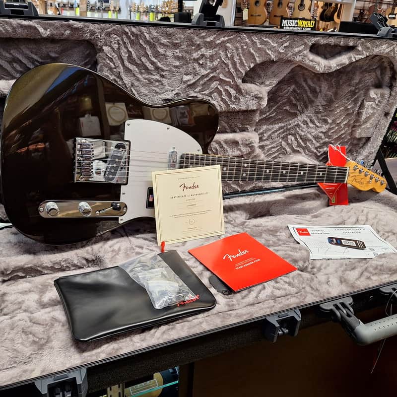 Fender American Ultra II Telecaster with Ebony Fretboard 2024 - Present - Texas Tea image 1