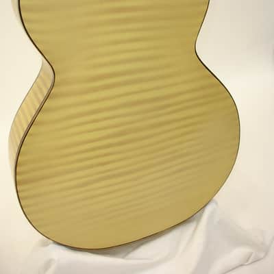Vintage 1960's Kay K6868 Style Leader Archtop Acoustic Guitar Honey Blonde image 22