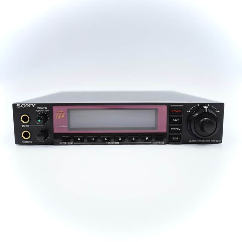 Sony HR-GP5 Guitar Processor With Adapter Made in Japan Guitar