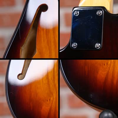 G&L Tribute Series ASAT Classic Bluesboy 3-Tone Sunburst 2017 w/Hard Shell Case image 14