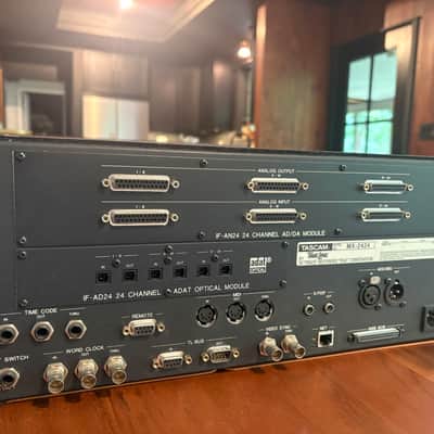 Tascam MX-2424 v3.12 Complete System | IF-AN24 + IF-AD24 | 4x Avid RS73 Drives | Tested Bild 2