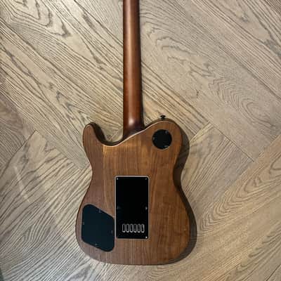 Jericho Fusion Walnut EverTune 6 2022 Natural Walnut w/ Seymour Duncan JB/’59, EverTune & Gig Bag – Korea image 2