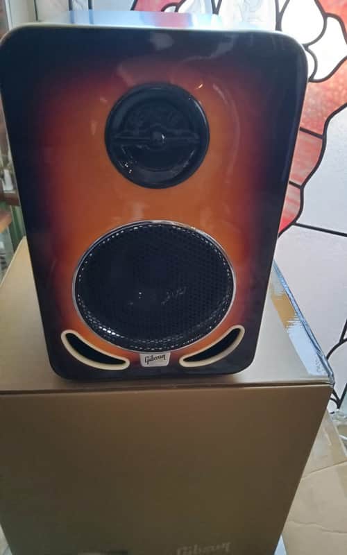 Gibson LP4 Les Paul 4" Reference Monitors (Pair) 2010s - Cherry Burst image 1