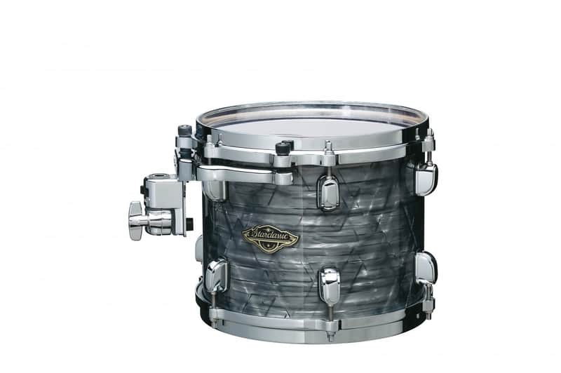 Tama WBRT13R-CCO Starclassic Walnut/Birch Duracover Wrap Rack Tom 13 - Charcoal Onyx image 1