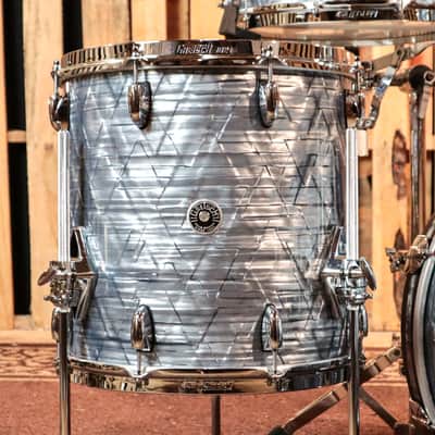 Gretsch Brooklyn Sky Blue Pearl Nitron Drum Set - 14x20, 8x12, 14x14, 5.5x14 image 5