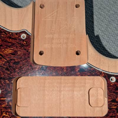 Four Winds ALDER OFFSET Hardtail Guitar Body *USA Made*Pickguard*Wiring Harness*Fits Strat Neck image 12
