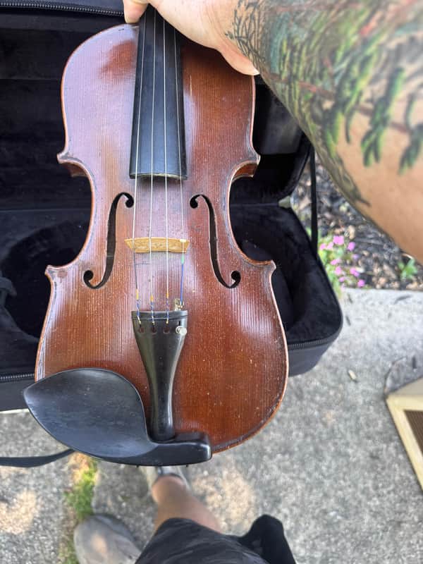 Hopf violin 1900 - brown image 1