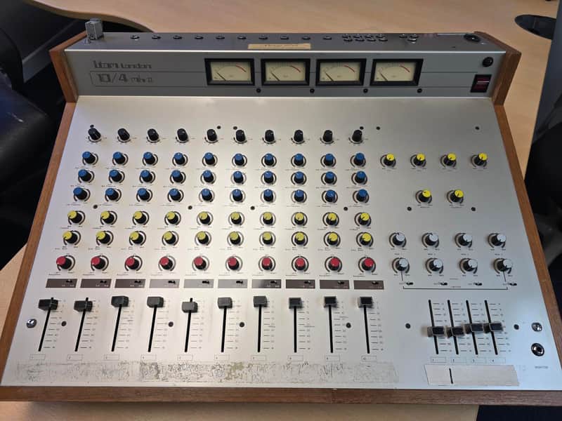 Ex Gary Brooker of Procul Harum his Itam 10/4 Ted Fletcher designed vintage analogue studio mixing desk console image 1