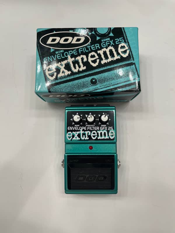 DOD GFX25 Extreme Envelope Filter Auto Wah Rare Vintage Guitar Bass Effect Pedal image 1