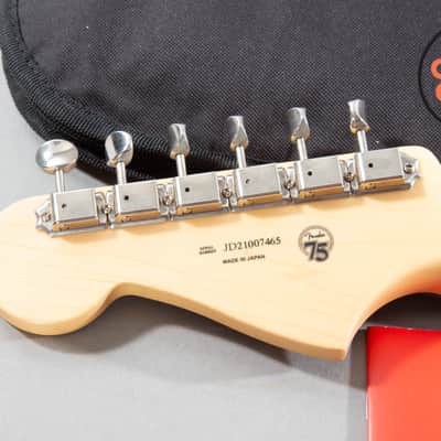 2021 Fender Japan MIJ Hybrid II Jazzmaster Modena Red Maple Fingerboard w/ Gig Bag image 9