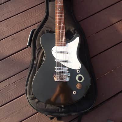 Danelectro Mod 7 "Seven String" Rare, Black Sparkle image 1