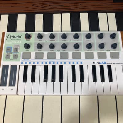 Arturia MiniLab mk I with Analog Lab preset sheet image 3
