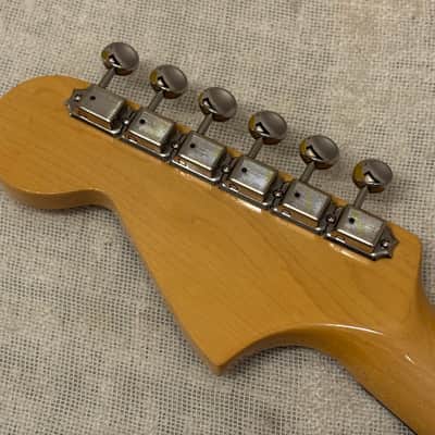 2004 Fender Japan JG-66 Jaguar Limited Edition Antigua Finish + G&G Deluxe Case Hang Tags Duncan Hot Jag Upgrade image 13