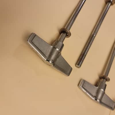 Tama vintage Swingstar/Rockstar/Imperialstar/Superstar bass kick drum T rod handle, qty 8 image 8