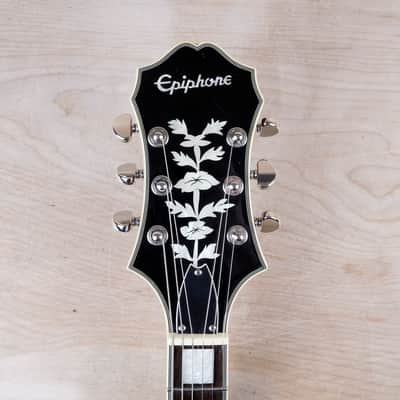 Epiphone Swingster Hollow Body 2011 Wine Red Bigsby w/ Hard Case image 13