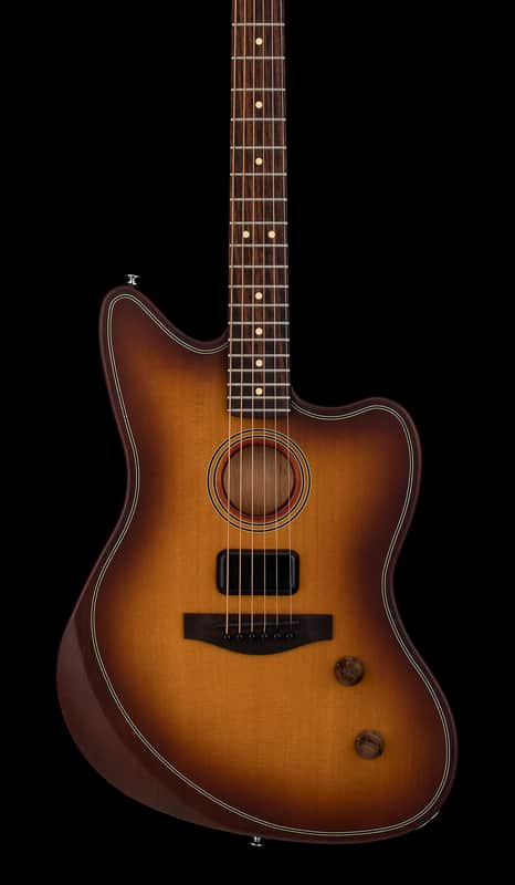 Mint Fender Acoustasonic Standard Jazzmaster - Honey Burst #01248