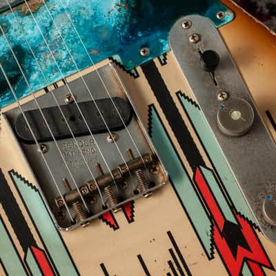 Fender & Two-Rock "Chimayo" Set - Custom Shop '52 Heavy Relic Masterbuilt Telecaster and Silver Sterling Signature image 21