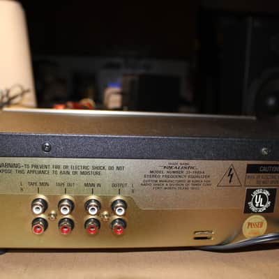 Restored Realistic 31-1988A 5 band Graphic Equalizer imagen 8