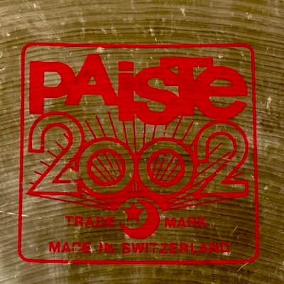 14” Paiste 2002 MEDIUM Bottom Hihat image 2