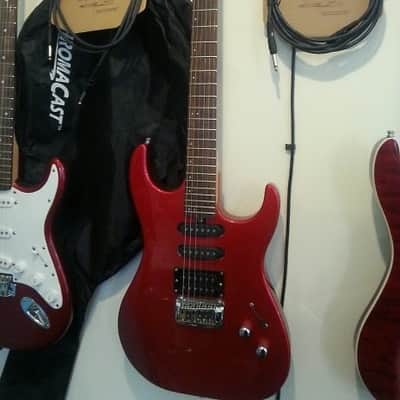Metallic Red Washburn X20 Pro (Corrected) Electric Guitar -  please read first image 1