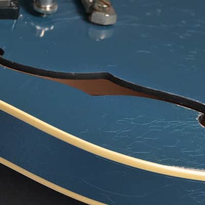 Gibson ES-335 1964 M2M Murphy Lab Heavy Aged Pelham Blue #121320 image 7