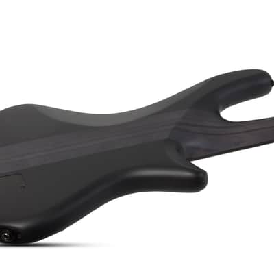Schecter Stiletto-4 Stealth Pro EX LH Satin Black image 6