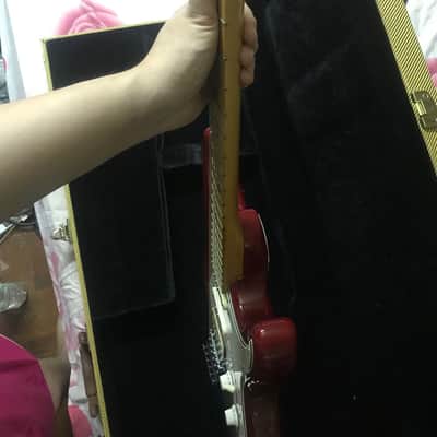 Fender Richie Sambora Signature Cherry Sunburst Japan //// free   many stuffs image 15