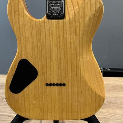 2016 Schecter USA Custom Shop PT CTM Exotic Figured Koa Swamp Ash Natural Gloss image 15
