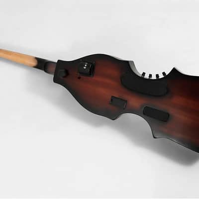 BSX Bass Allegro 4-String Acoustic-Electric Upright Bass - Nutmeg image 2