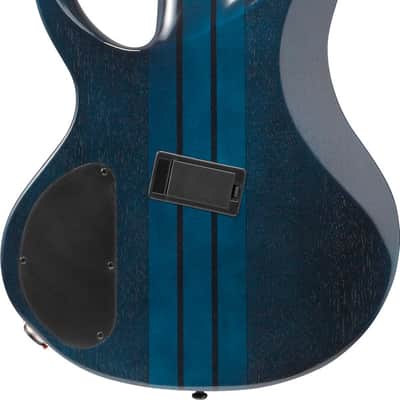 Ibanez BTB Bass Workshop 5 String Electric Bass Multi Scale - Cosmic Blue Starburst Low Gloss (BTB705LMCTL) image 5