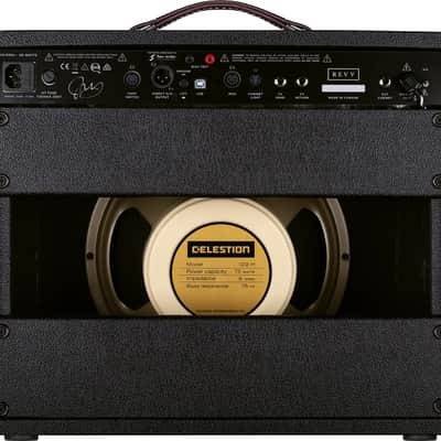 Revv Amplification Joey Landreth D25 JL Tube Combo Amplifier 1x12 Black Tolex image 2