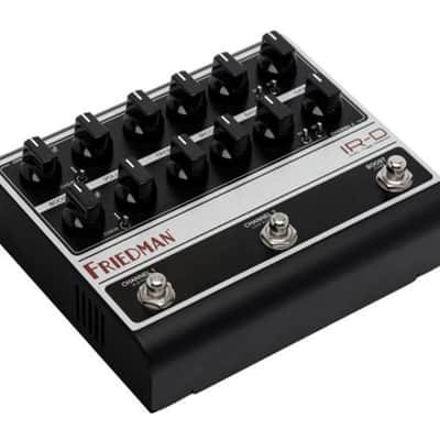 Friedman IR-D 2-Ch Tube Preamp DI/IR Pedal Based on Dirty Shirley Amp image 2