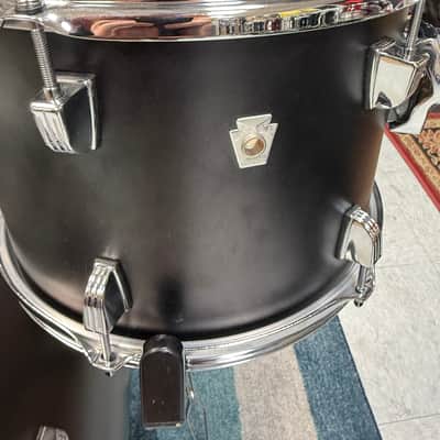 Ludwig Nuesonic Black Wrap 3pc Drum Set image 3