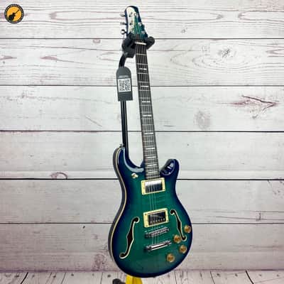 Sire Larry Carlton Q7 Hollow - Transparent Blueburst image 2