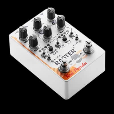 Red Panda Raster 2 Delay and Pitch Shifter Guitar Effect Pedal image 3