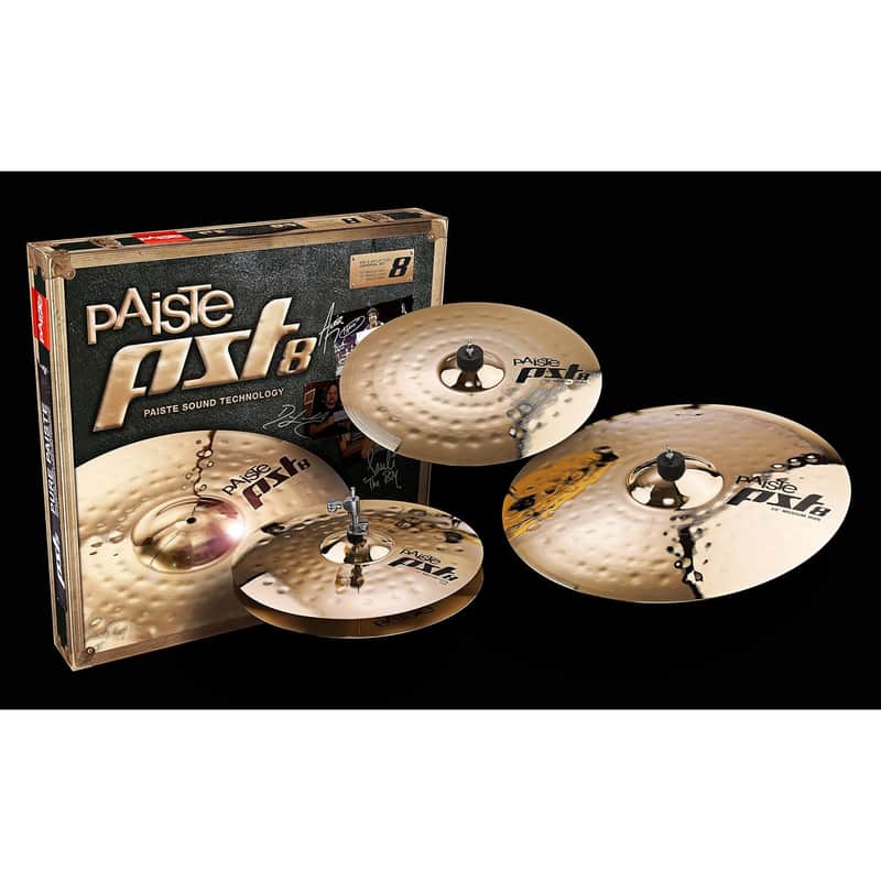 Paiste PST 8 Reflector Universal Set 14, 16 and 20 in. image 1