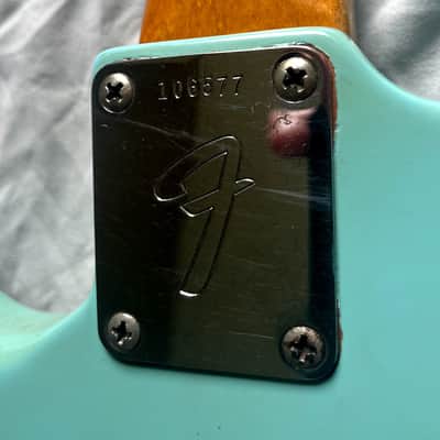 1965 Fender Mustang - Daphne Blue w/Case image 19