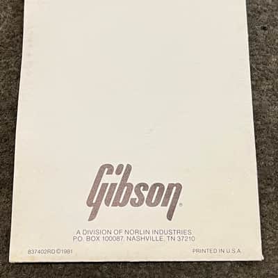 Gibson Banjo Series Brochure 1980’s image 5