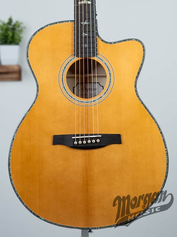 PRS SE A40E Angelus with Fishman Sonitone Pickup - Natural image 1