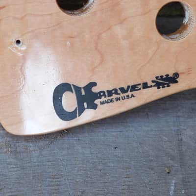 Charvel Bass Neck curly maple San Dimas natural image 3