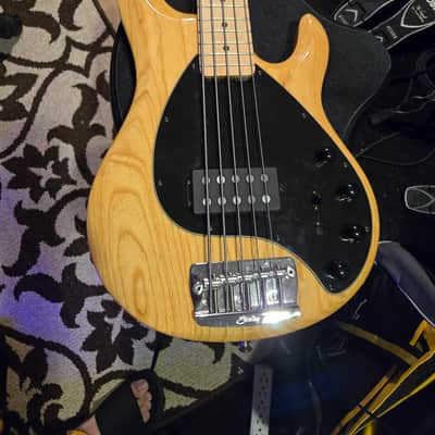 Sterling StingRay Ray35 string bass -- Natural Ash image 2