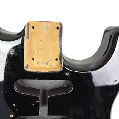 Fender Japan Stratocaster Body - Black image 3