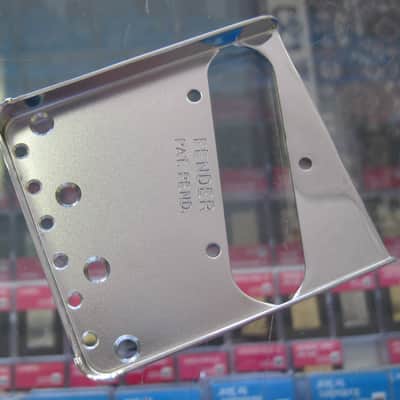 Fender American Vintage Telecaster Bridge Plate FENDER PAT PEND 0054162049 image 2